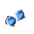 Boucle d&#39;oreille en argent 925 boucles d&#39;oreilles gemme de labradorite